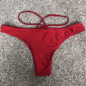 Red Bikini Bottoms